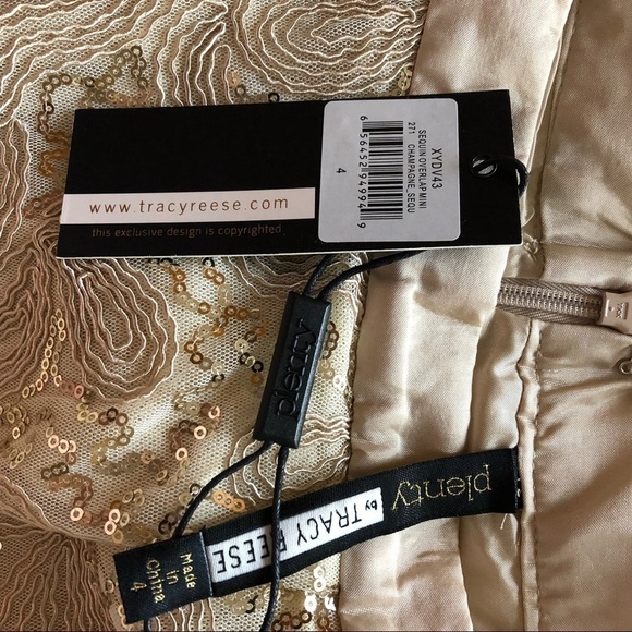 Anthropologie Tracy Reese Sequin Overlap Mini Skirt - Picture 6 of 8